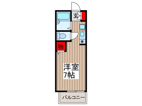 エーデルハイム２の物件間取画像